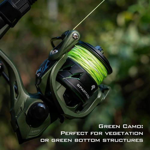 KastKing SuperPower Braided Fishing Line - Abrasion Resistant & Zero Stretch - Smaller Diameter for Superior Performance