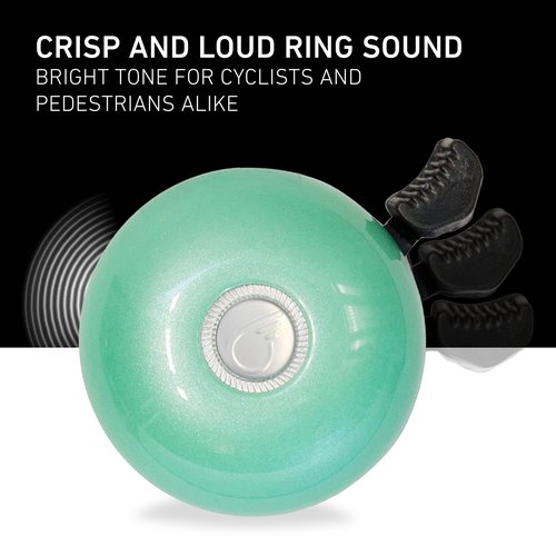 sixthreezero Classic Bike Bell for Adult Men Women and Kids Bicycles, Mint Green