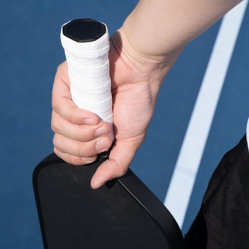 Supacaz SupaSuave White Pickleball Overgrip - Tacky Pickleball Paddle Grip Tape Wrap - Pickle Ball Anti-Sweat Overwrap - 3pk