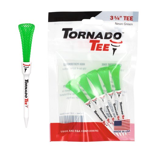Tornado Tee Neon Green High Performance Golf Tee
