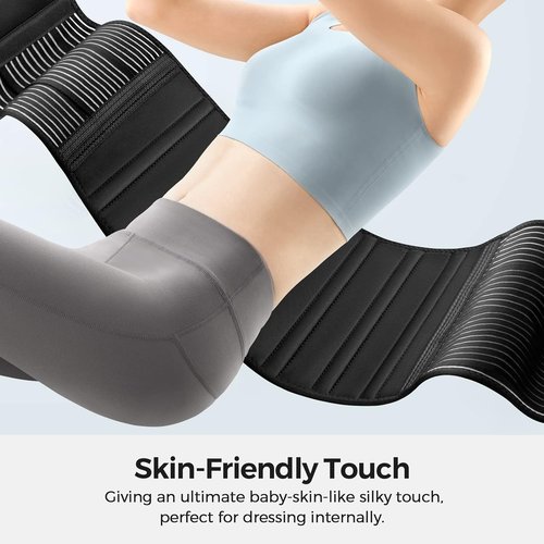 FREETOO Back Brace - Breathable Lower Back Pain Relief Support Belt for Men/Women | Anti-Skid Design, Medium Size