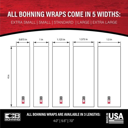 Bohning 4" Solid Arrow Wrap - Durable, High-Quality Archery Accessory for Precision Shooting