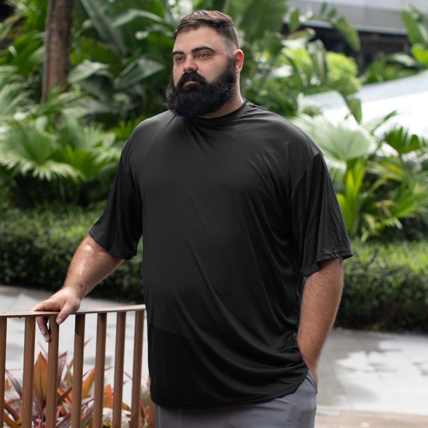 Skiennix Men's Big & Tall Athletic T-Shirt - Cooling, Quick-Dry, Moisture-Wicking, Lightweight, Short Sleeve