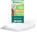 FoodSaver Quart Vacuum Seal Bags - Easy Use Pre-Cut Storage Bags | 19 Pack for Freshness