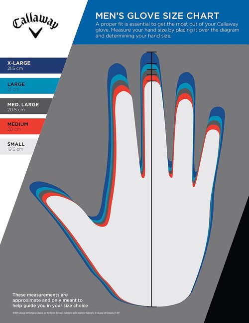 Callaway Golf Glove - Weather-Resistant Design for Optimal Grip | Perfect for All Conditions