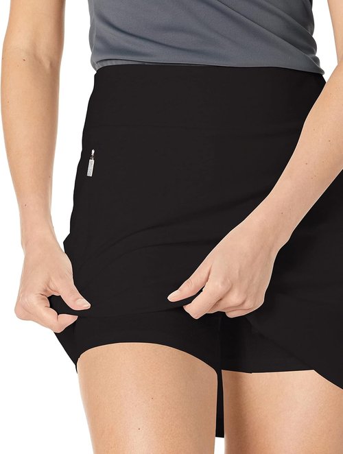 Cutter & Buck Women's Pull-On Skort - Moisture Wicking 50+ UPF Protection | Convenient Pockets