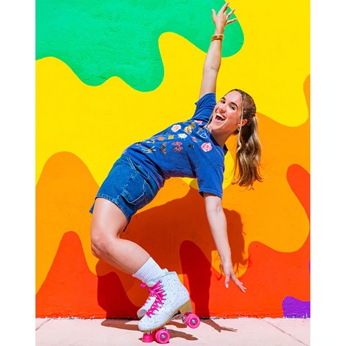 Impala Rollerskates Impala Quad Skate (Big Kid/Adult) Confetti 8
