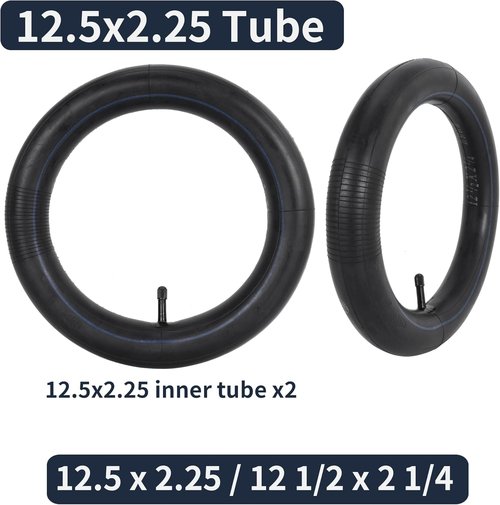 Bike Inner Tube 12.5x2.25 - 2-Pack Compatible with Dirt Bikes, Jetson Kids Bikes & More