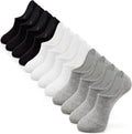 IDEGG No Show Socks - Anti-Slip Low Cut Ankle Socks for Men & Women | Comfortable & Invisible