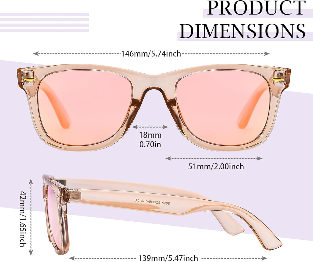 SIPHEW Polarized Sunglasses - UV400 Mirrored Beach Eyewear for Men & Women | Designer Unisex Fashion