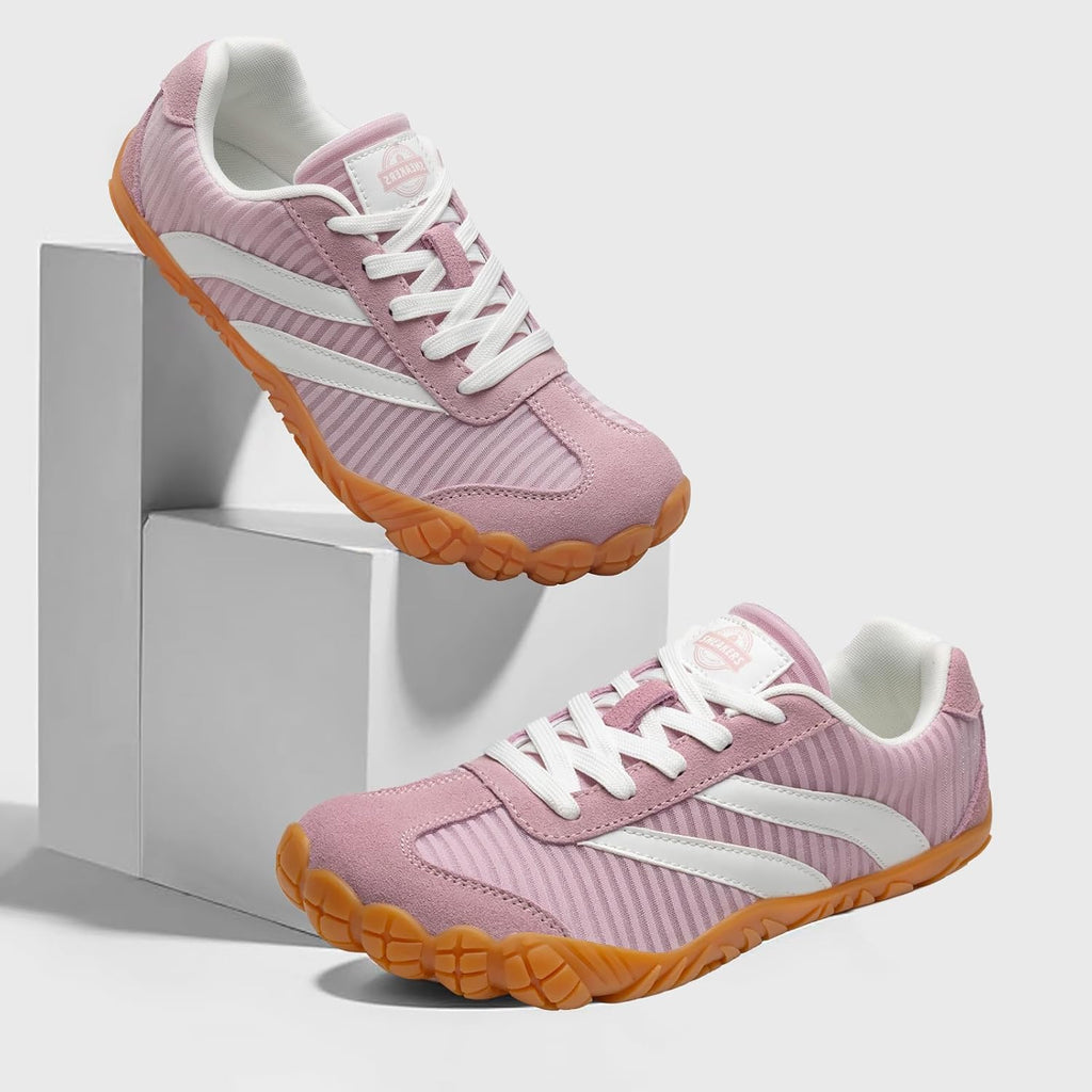 Barefoot Shoes | Women's Casual Sneakers with Wide Toe Box & Zero Drop Design - Lightweight & Breathable