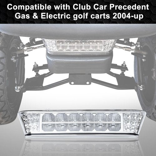Orle Oko Golf Cart LED Headlight Bar for Club Car Precedent 2004-Up Electric and Gas, 12V Precedent Front Head Light Bar Replaces OEM 102524801,1025248-01