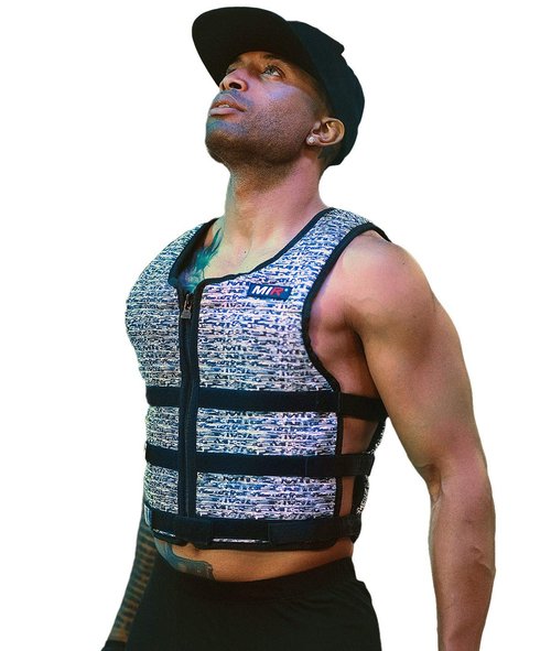 MiR Super Slim Air Flow Weighted Vest 4lbs - 32lbs (12LBS)
