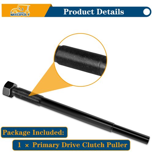 Mixopoly Drive Clutch Puller Bolt Removal Tool for Yamaha G1 G2 G8 G9 G11 G14 G16 G20 G21 G22 Gas Golf Cart 1979-2007, Replaces OEM 90890-01876-00 5909