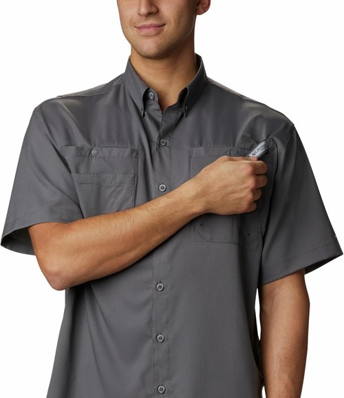 Columbia Men's PFG Tamiami II Short Sleeve Shirt - Lightweight, Quick-Dry Fabric | Multiple Colors Available