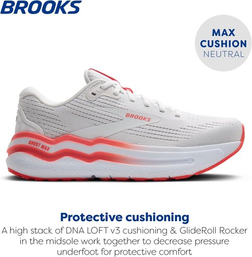 Brooks Women's Ghost Max 2 Running & Walking Shoes - Ultimate Comfort & Support