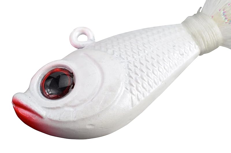 3.0-6.0oz Bucktail Fishing Lure Jigs - 2 Pack (Variation: 3.0 Ounce - 2 Pack)