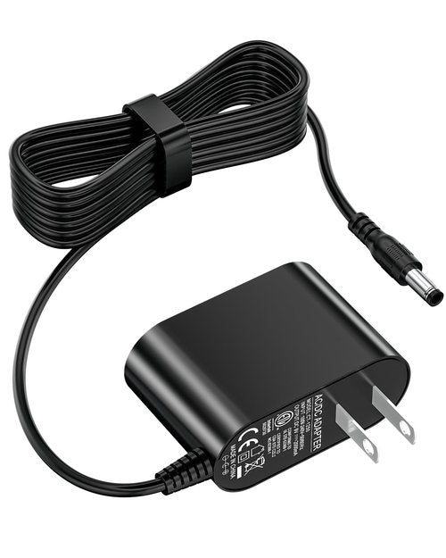 9V Power Cord for Bowflex Max Trainer Compatible with Bowflex Max Trainer M5 M3 M7 M8 HVT Exercise Elliptical Treadmill Cardio Machine, Cord Length 5.9Ft/1.8M