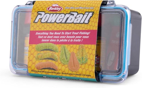 Berkley PowerBait Trout Fishing Dough Bait - Premium Scented Formula for Enhanced Catching