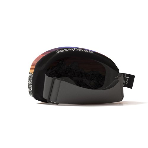 GOGGLESOC Pro Microfiber Protective Goggle Cover, Sky Pilot