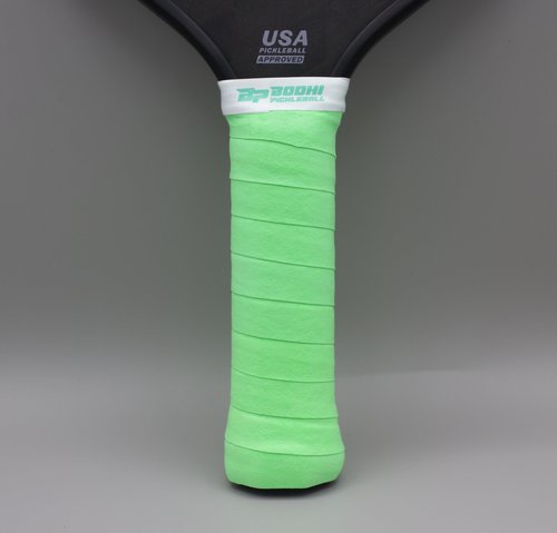 Bodhi Performance DRYtack Premium Pickleball Overgrips - #1 Pickleball Overgrips Trusted by TOP pros - Semi-Dry & Absorbent, Superior Comfort, Long Lasting, Responsive Feel (Neon Green, 4-Pack)