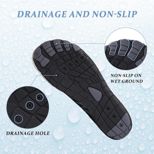 **Skiennix Barefoot Shoes - Comfortable Non-Slip Water Athletic Footwear for Men & Women | Wide Toe Box**