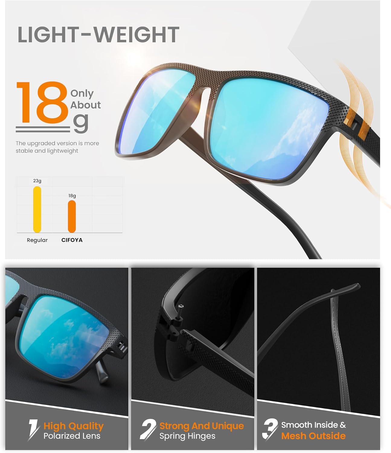 Skiennix Polarized Sunglasses - Classic UV Protection for Men & Women | 5-Pack for Fishing, Driving, Golf