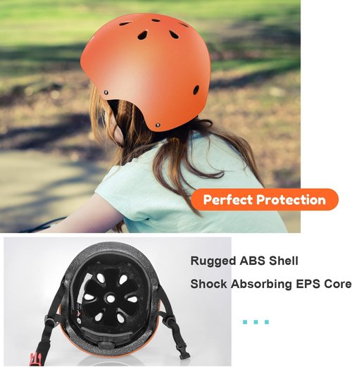 Besttravel Kids Helmet - Adjustable Toddler Safety Gear for Ages 3-8 | Multi-Sports Protection