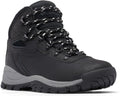 Columbia Women's Newton Ridge Waterproof Hiking Boots - Lightweight Comfort, Black/Chalk, Size 8.5