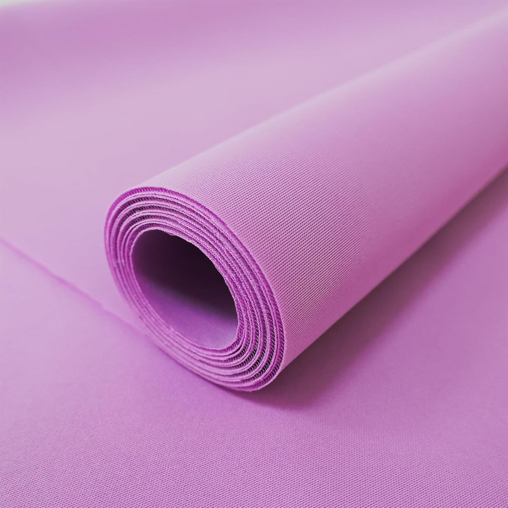 Skiennix Scuba Knit Fabric - Versatile Neoprene Polyester Spandex for Skirts & Jackets | 63'' Wide (Violet)