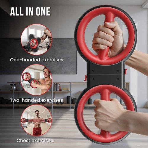 Funray Rotator Burn Machine, 3-in-1 Multi-Functional Arm Exerciser: Chest Expansion, 360° Forearm Rotation, One-Handed Centrifugal Exercise,Ideal for upper body strength training at home and gyms