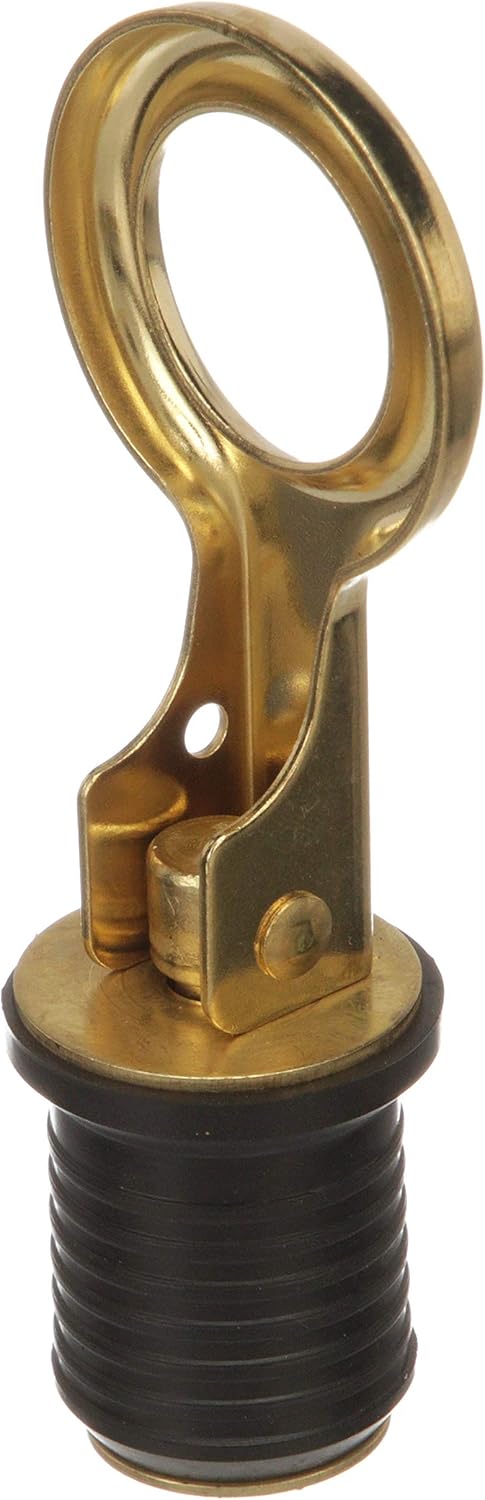 Attwood Snap-Handle Drain Plug - Durable Design for Easy Installation | 7524A7 Model