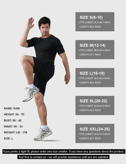 CYPER SUN 5 Pack Men's Compression Shirts Short Sleeve Cool-Dry Workout Rash Guard Athletic Base Layer Undershirts for Gym Medium