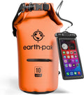 Earth Pak Waterproof Dry Bag - Durable Dry Bag Backpack with Zippered Pocket for Gear Protection