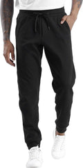 The Gym People Men's Fleece Joggers - Loose-Fit Style with Deep Pockets | Comfortable & Stylish