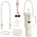 Stanley Cup Accessories Set - Includes Straw Cover, Silicone Boot & Handle Strap | Fits 30 oz & 40 oz Tumblers