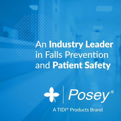 TIDI 6224L Posey Heel and Elbow Protectors with Foam Pads ― Large ― White ― One Pair of Heel and Elbow Protectors for Protection Against Abrasions ― Home Healthcare ― Medical Supplies