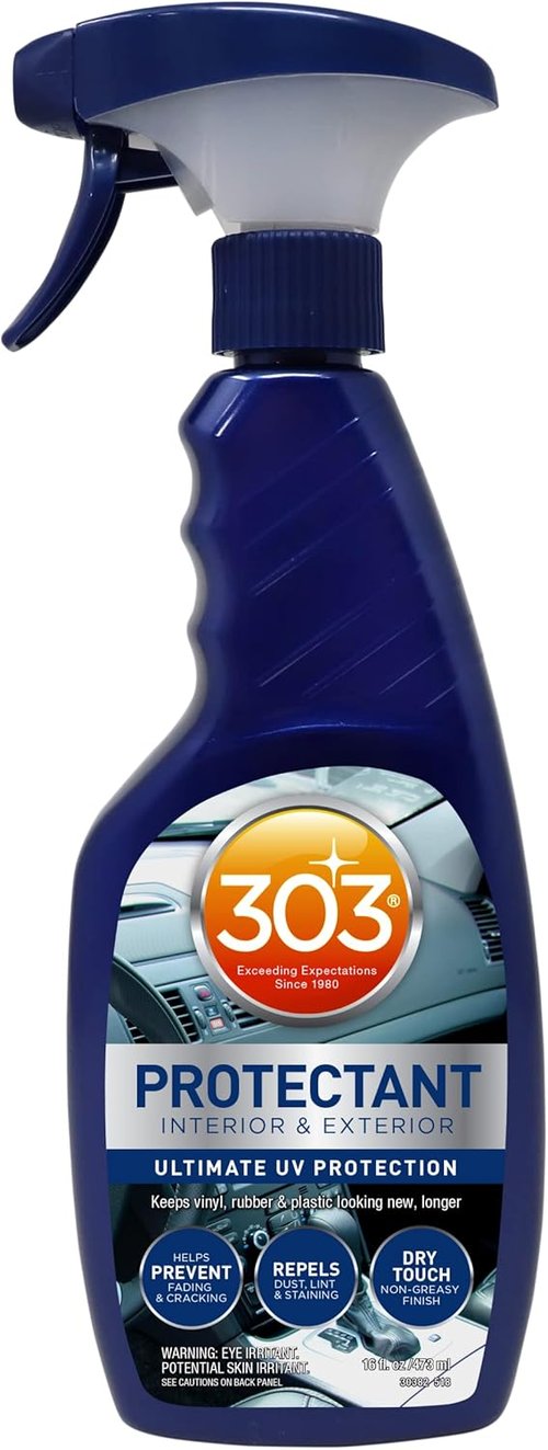 303 Automotive Protectant - 16oz | 303 Leather 3-in-1 Complete Care - 16 fl. oz.
