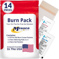 MFASCO First Aid Kit - Comprehensive Burn Care Refill Pack for Emergency Preparedness