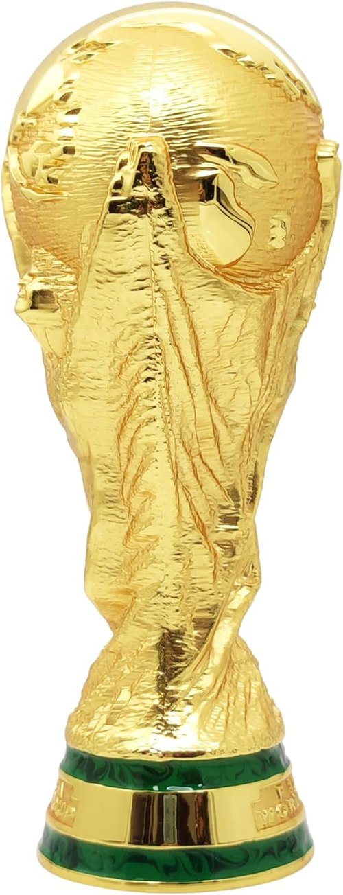 FIFA World Cup 2026 Edition 3D Trophy - Premium Weighted Zinc Alloy - 5.9 Inch Collector’s Item | Perfect for Desk Display