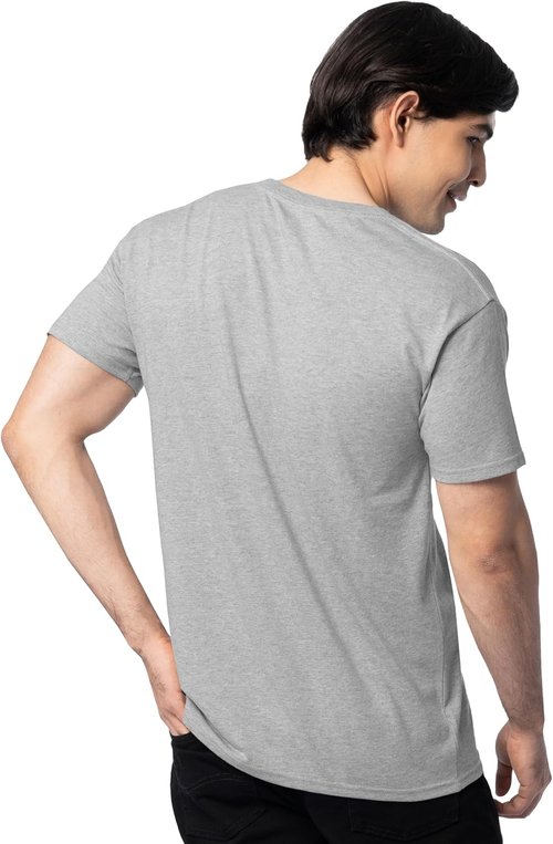 Fruit of The Loom Men's Eversoft Cotton T-Shirts - Breathable, Moisture-Wicking & Odor Control | Sizes S-4X