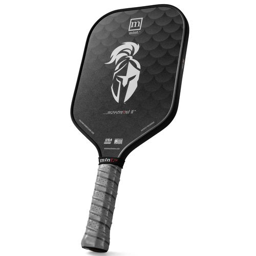 Mint Sport Movemint II Pickleball Paddle – T300 Carbon Fiber Face, 13mm Polypropylene Core, Midweight Cold Pressed Paddle for Speed, Control & Fast-Paced Competitive Play - USAPA Approved