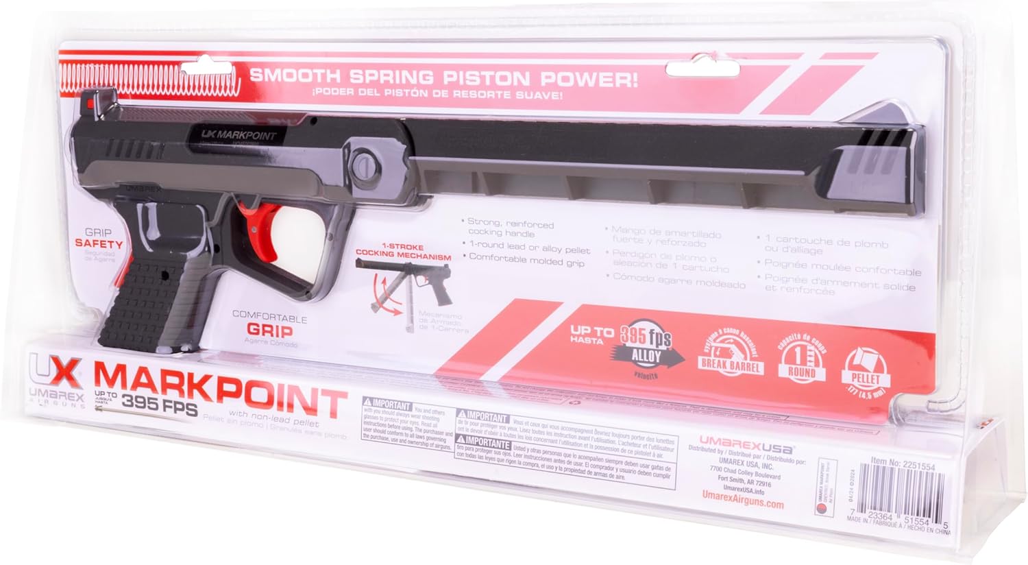 Umarex MarkPoint .177 Caliber Air Pistol - Precision Shooting & Compact Design