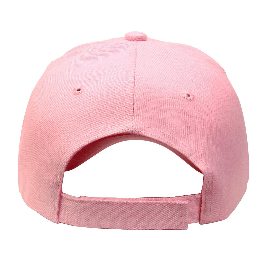 Falari Baseball Cap Adjustable Size for Running Workouts and Outdoor Activities All Seasons (1pc Pink)