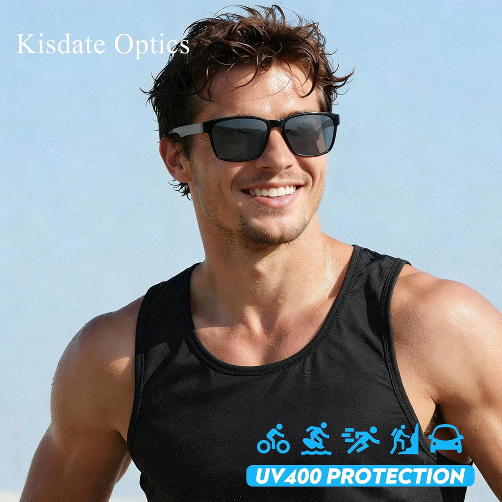 Skiennix Ultralight 158MM XXL Polarized Sunglasses - Scratch & Saltwater Resistant UV400 Lens