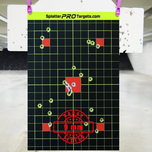 12x18 Splatter Targets by [Brand Name] - Bright Burst on Impact for Instant Shot Visibility