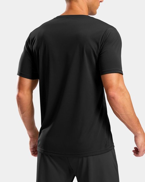 G Gradual Men's Athletic Running Shirts - Quick Dry, Lightweight Moisture-Wicking Short Sleeve Tops