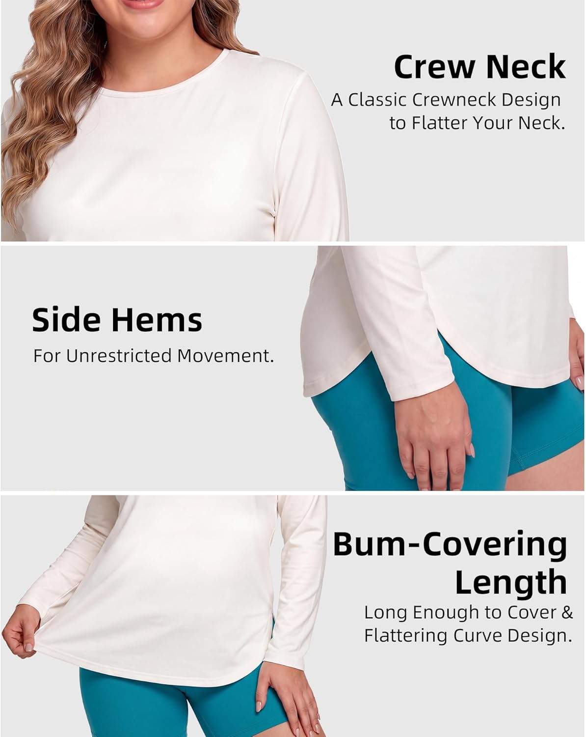 Skiennix Women's UPF 50+ Sun Shirt - Long Sleeve UV Protection, Quick Dry & Lightweight for Outdoor Activities