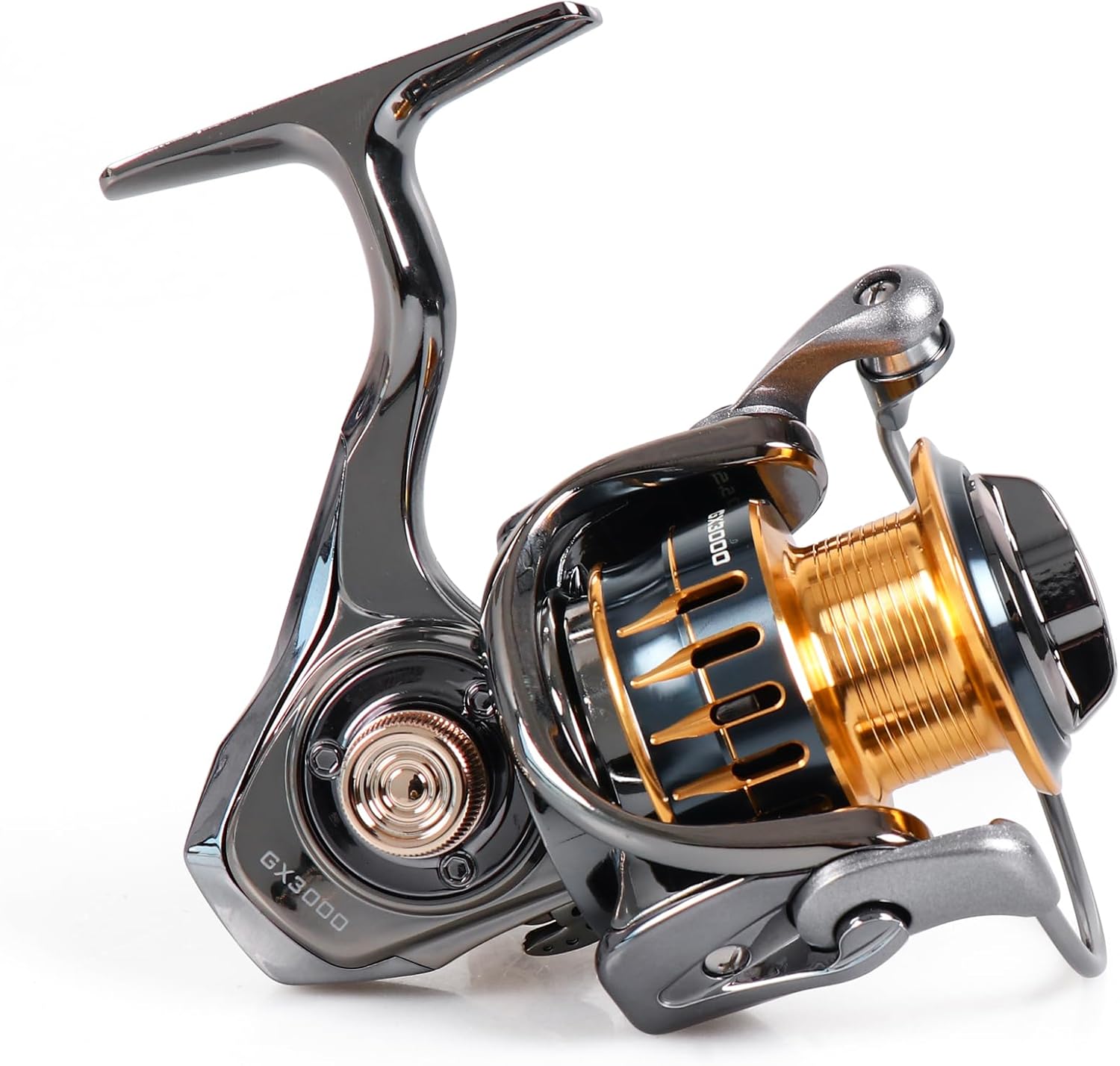 Spinning Fishing Reel - Anti-Reverse Design for Freshwater & Saltwater Fishing | Adjustable Drag
