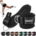 Frelaxy Ankle Straps for Cable Machine – Comfortable & Durable Leg Straps for Kickbacks, Glute Workouts, and Lower Body Exercises – Perforated Neoprene Padding & Tapered Fit
